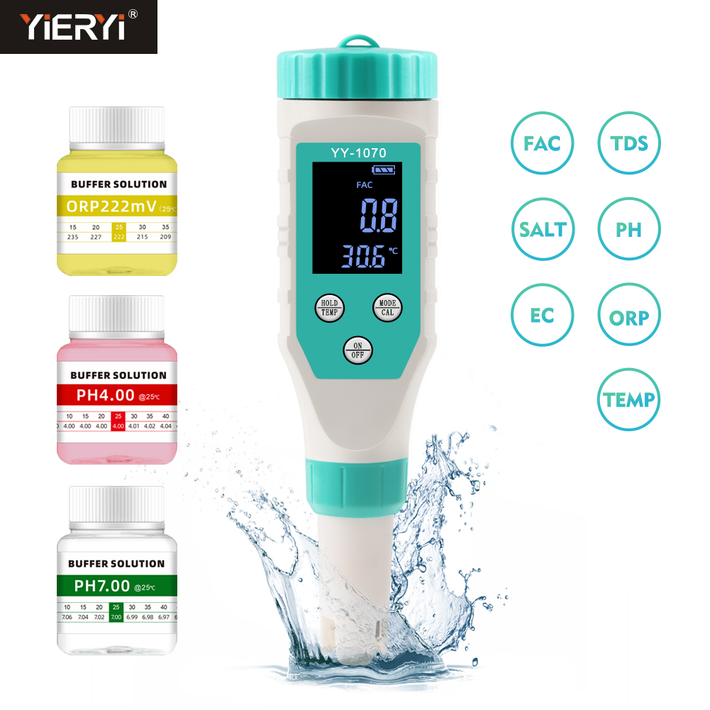 Marine Aquarium Water Testing - Monitor Digital de calidad del agua