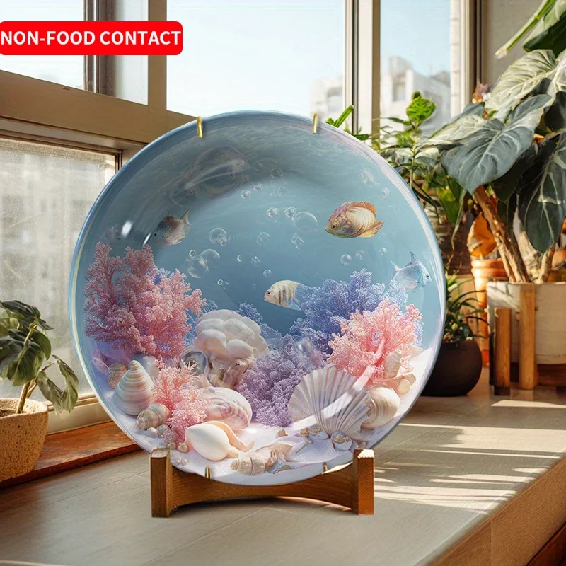 Marine Aquarium Home - Plato y Decoración de Pared con
