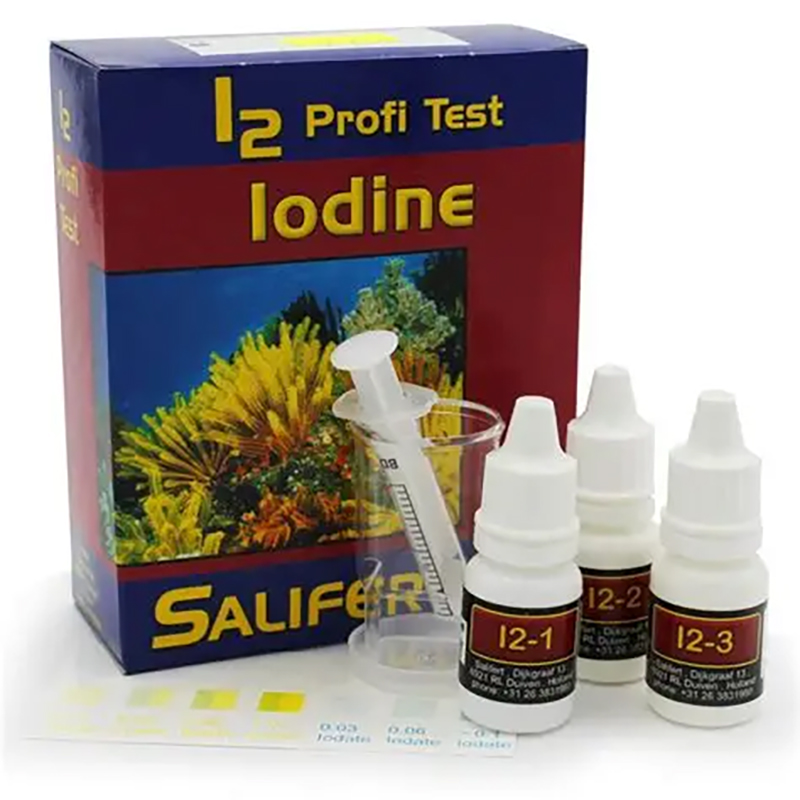 Marine Aquarium Test Kit - Salifert Iodine I2 Profi-Test - Kit