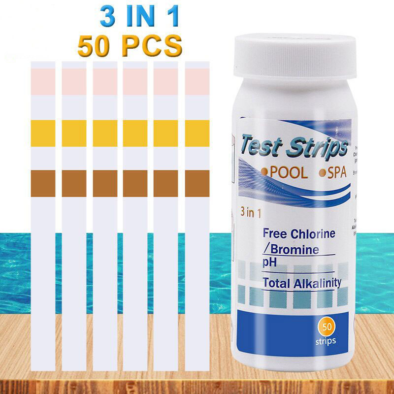 Marine Aquarium Test Kit - Tiras Reactivas de Cloro y pH