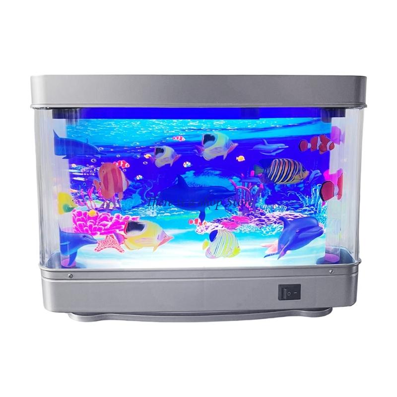 Marine Aquarium Hobby - Lámpara LED nocturna D0AD con forma