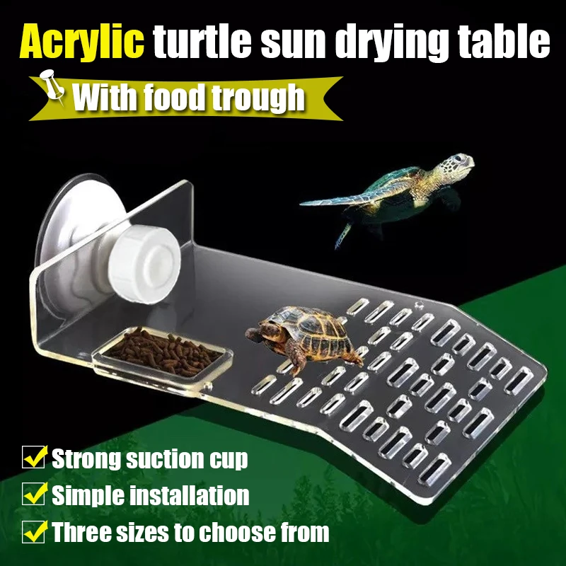 Marine Aquarium Hobby - Plataforma de tortuga de tamaño S/M/L,