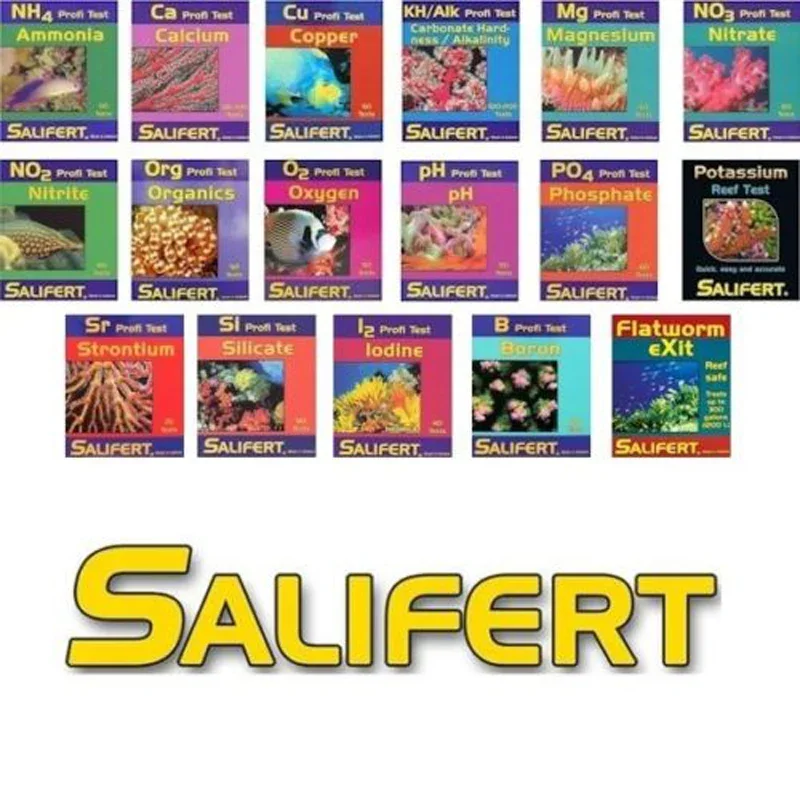 Marine Aquarium Test Kit - Kit de prueba Salifert Ca calcio