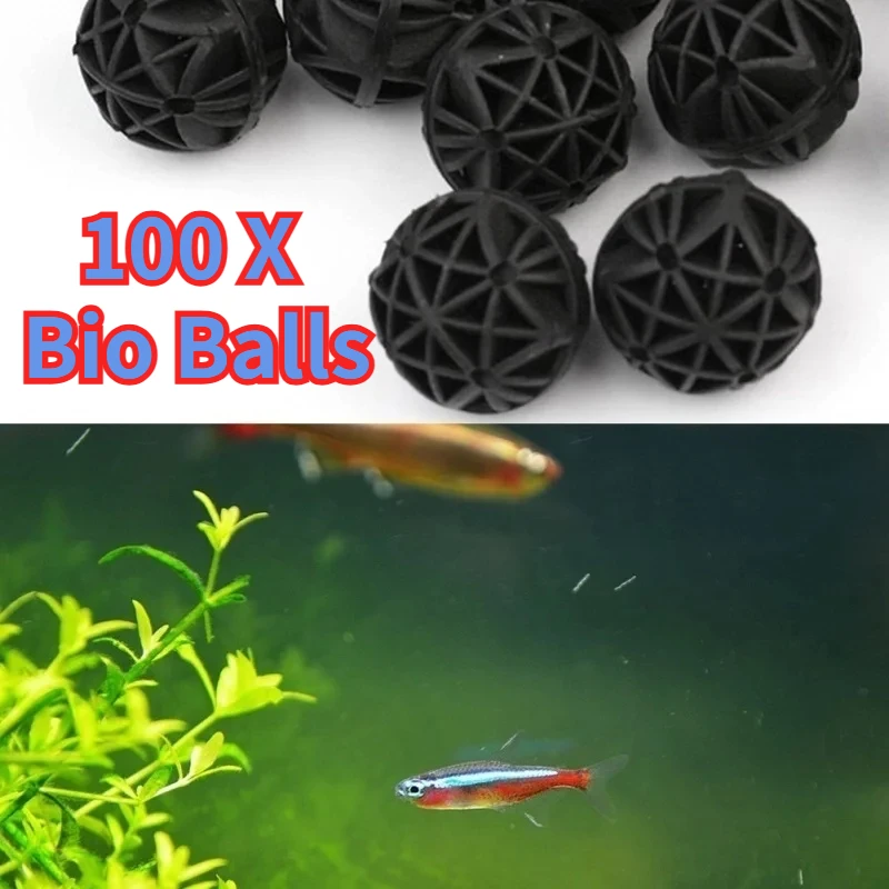 Marine Aquarium Home - 50/100 Uds. Bio bolas para estanque
