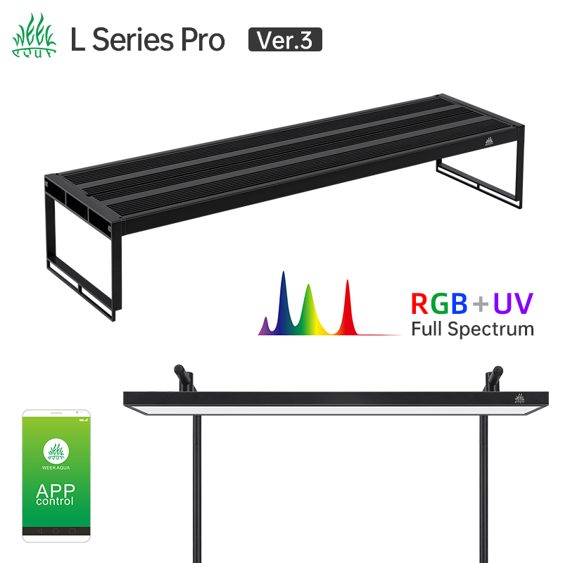 Aquarium Marine Lights - WEEK AQUA Serie L Control de