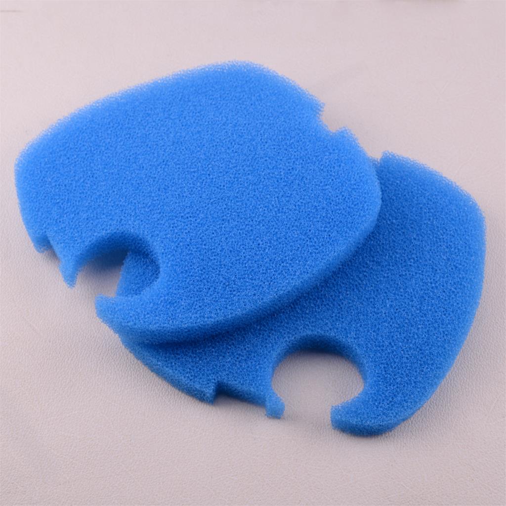 Marine Aquarium Uv Filter - LETAOSK-almohadilla de filtro de acuario azul,