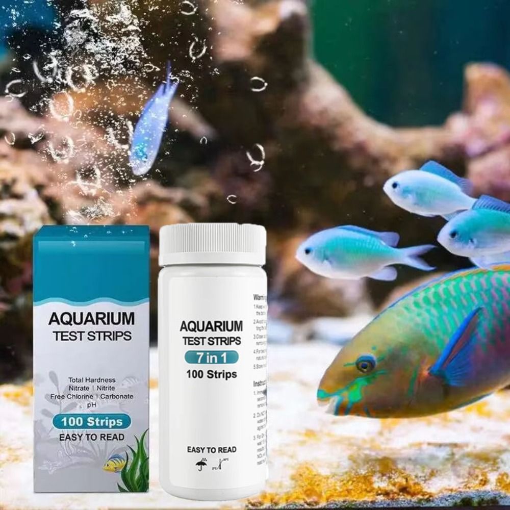 Marine Aquarium Test Kit - Tiras reactivas para acuario 7 en