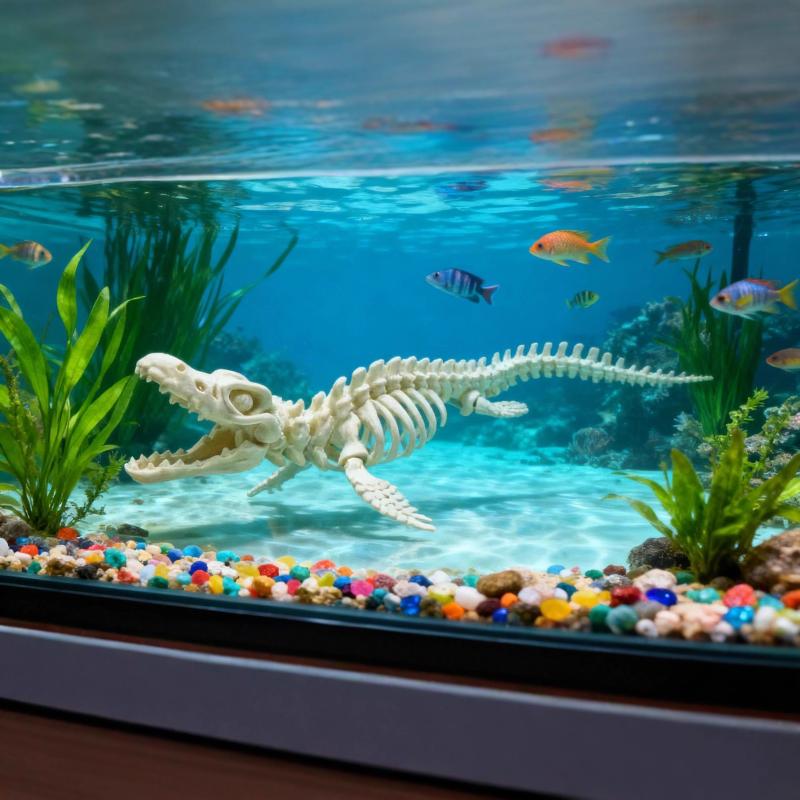 Marine Aquarium Home - Nuevo Modelo de Esqueleto de Dinosaurio,