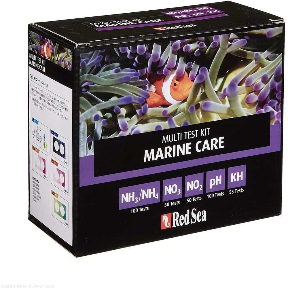 Marine Aquarium Test Kit - Kit de Prueba para el Cuidado