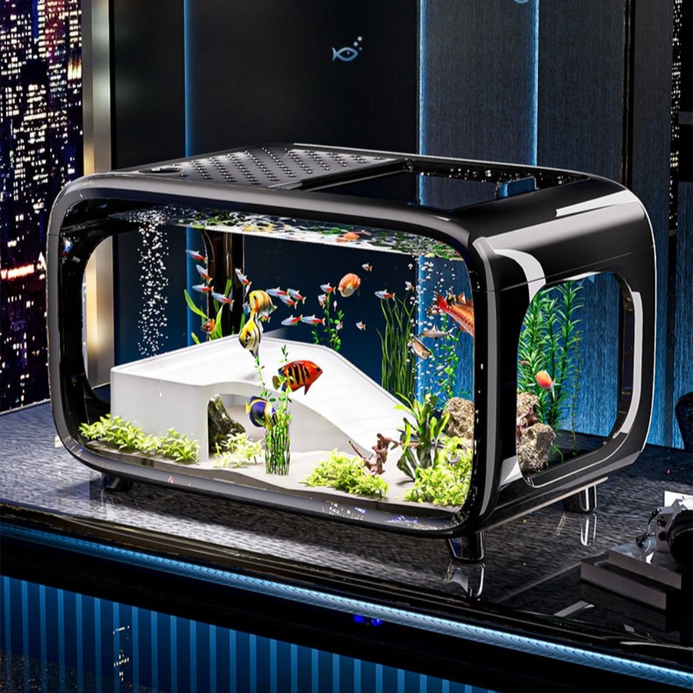 Marine Aquarium Hobby - Tanque de peces de lujo transparente,