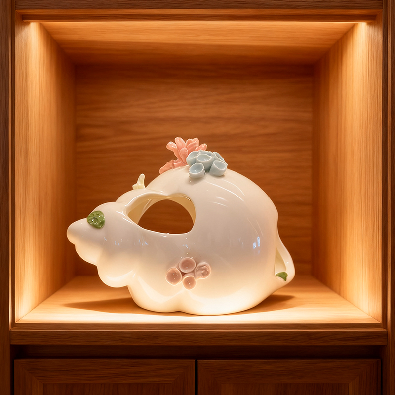 Marine Aquarium Home - Adornos Marinos de Cerámica, Piezas Decorativas