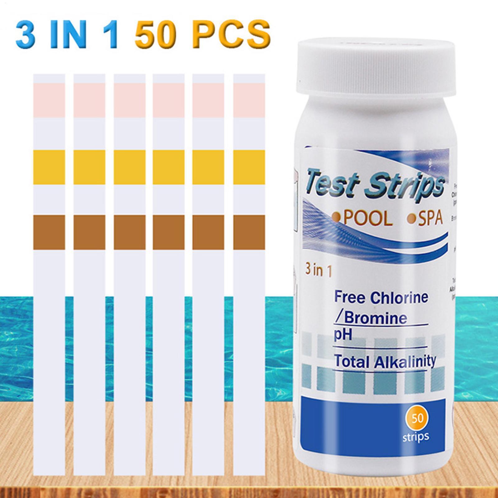 Tiras de prueba 3 en 1 para cl - Marine Aquarium Water Testing reseña y precio