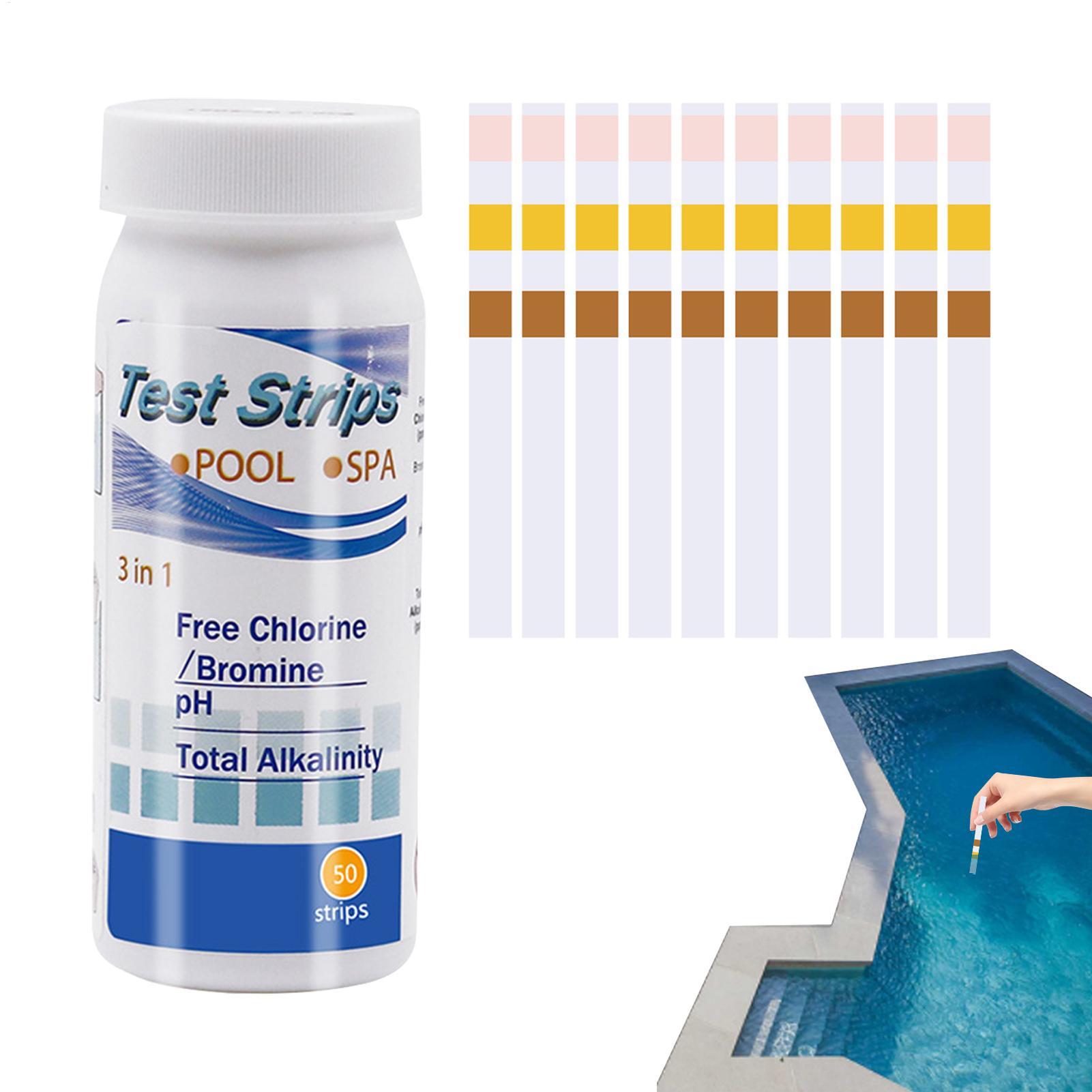 Tiras de prueba 3 en 1 para cl - Marine Aquarium Water Testing reseña y precio