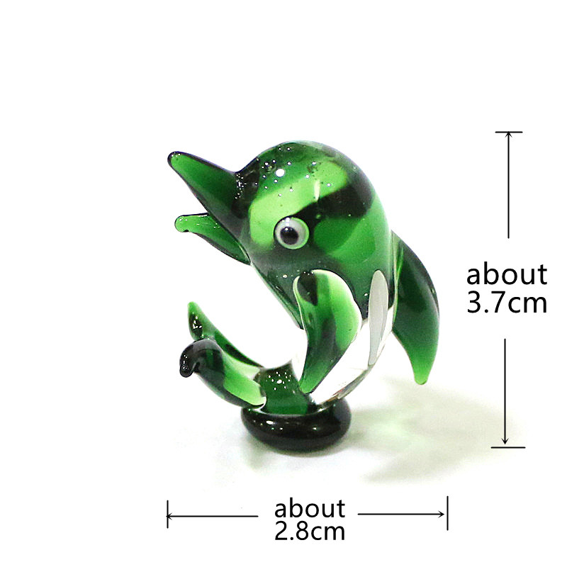 Figura de Delfín de Vidrio Hec - Marine Aquarium Home reseña y precio