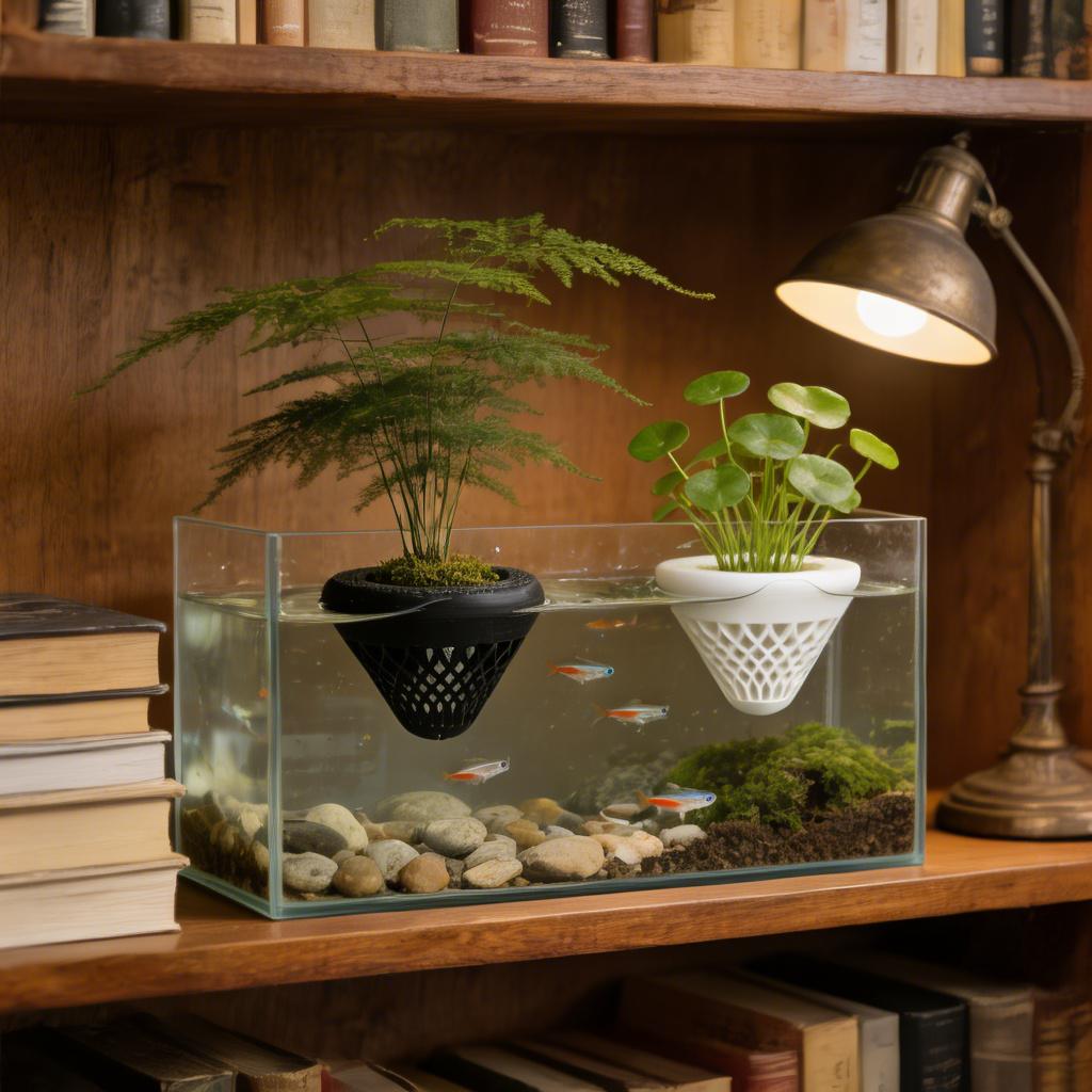 Soporte flotante para plantas  - Marine Aquarium Hobby reseña y precio