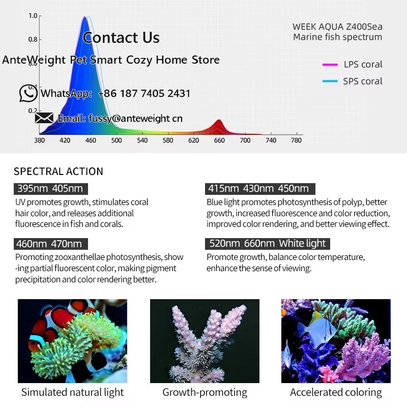 Lámpara LED Inteligente para A - Marine Aquarium Led Lights reseña y precio