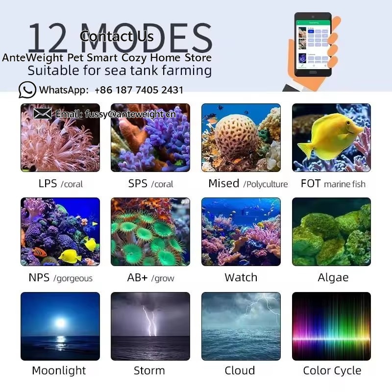 Lámpara LED Inteligente para A - Marine Aquarium Led Lights reseña y precio