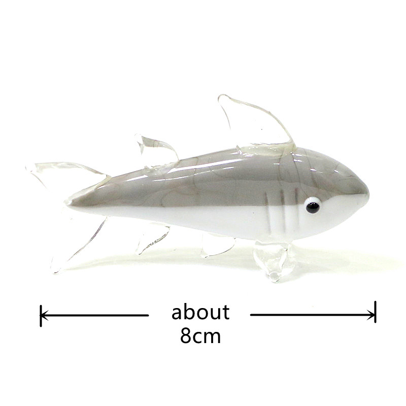 Figura de Tiburón de Cristal d - Marine Aquarium Home reseña y precio