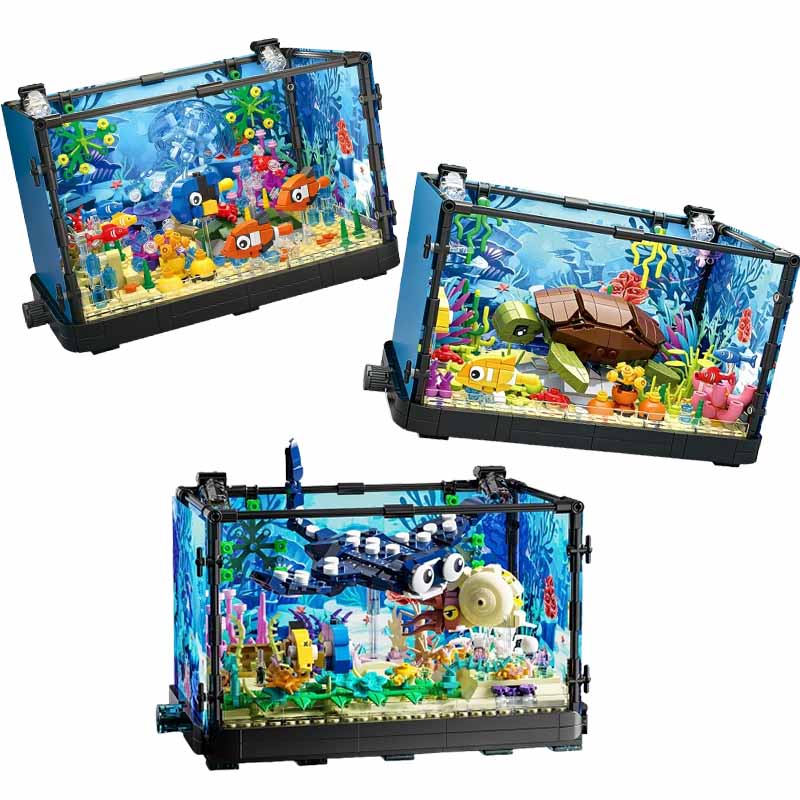 Juego de bloques de construcci - Marine Aquarium Home reseña y precio