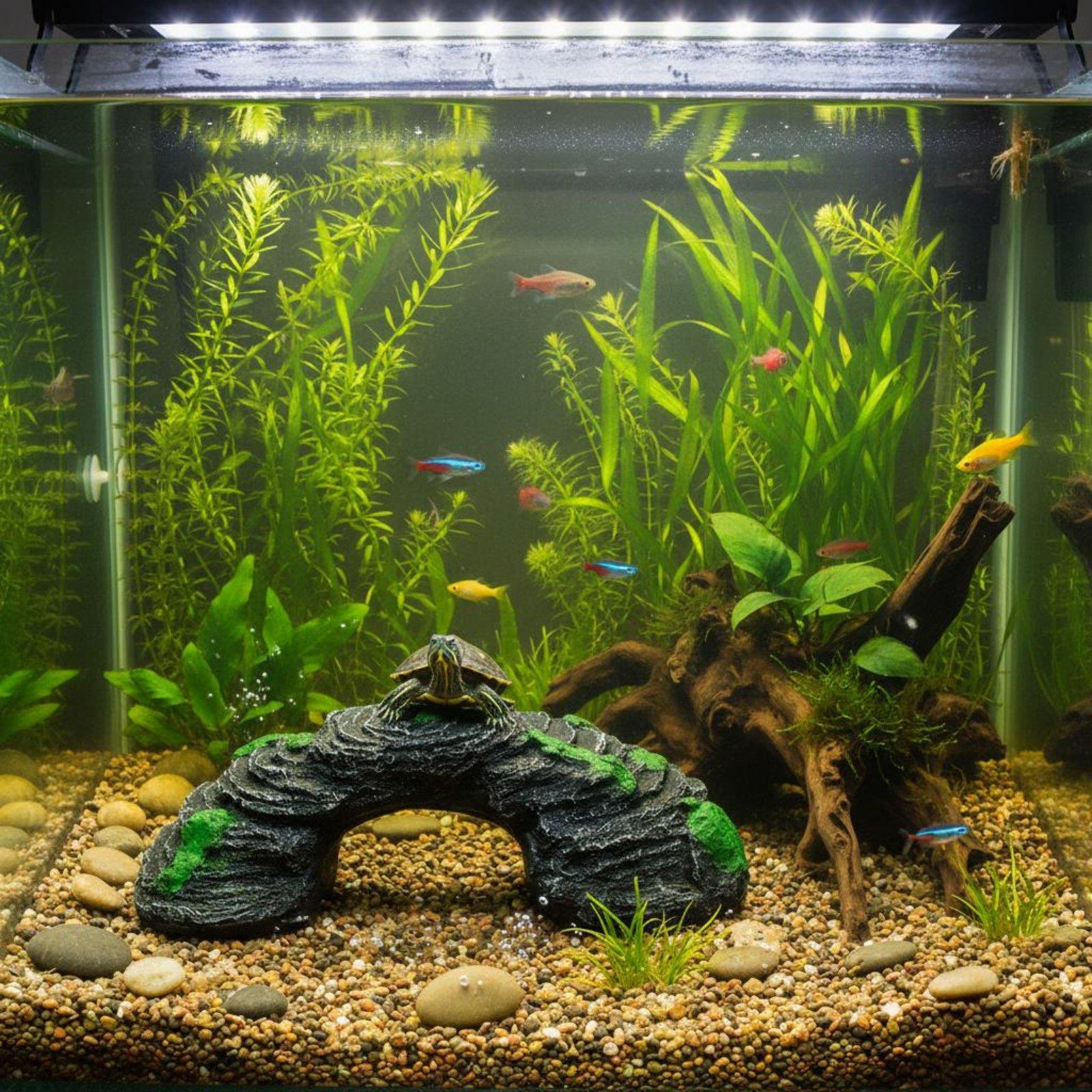 Plataforma de Resina para Acua - Aquarium Marine Rock reseña y precio