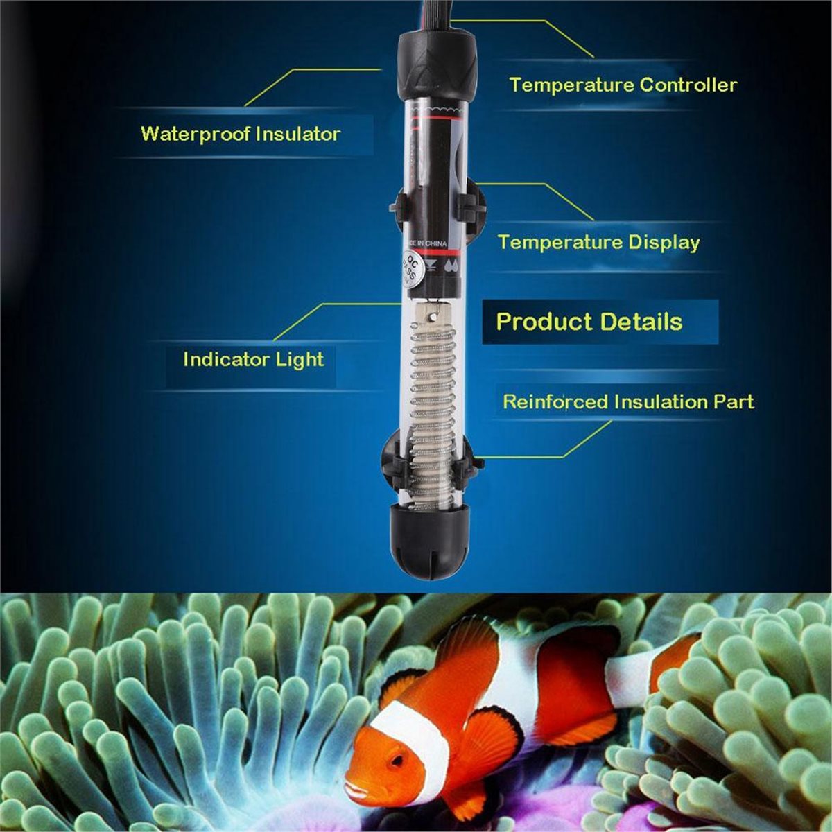 (A02R) Calentador Sumergible p - Aquarium & Marine Museum Ums reseña y precio