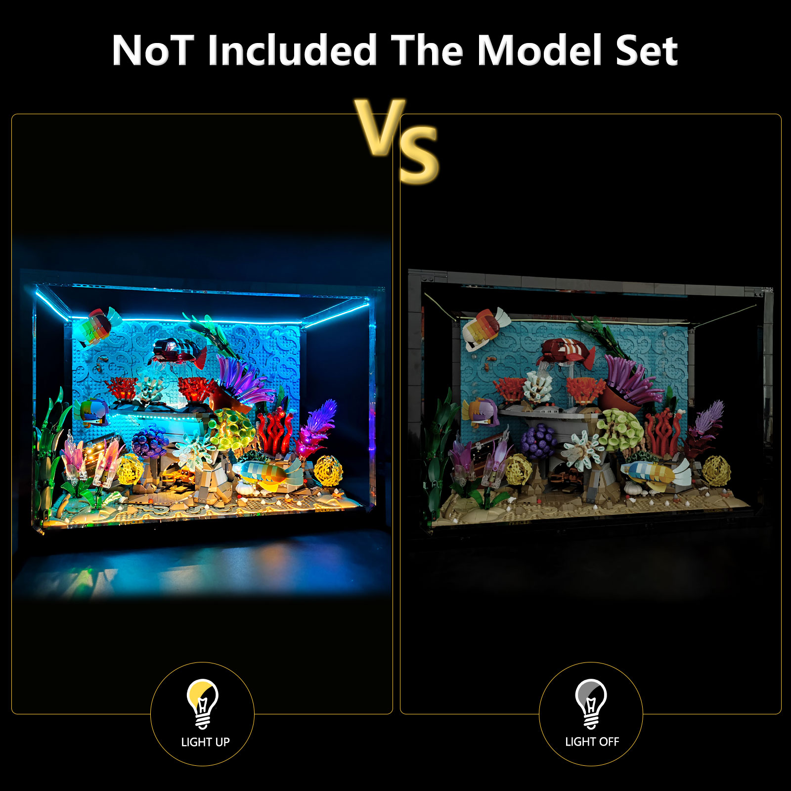 LYBMTWF Kit de iluminación LED - Aquarium Marine Lights reseña y precio