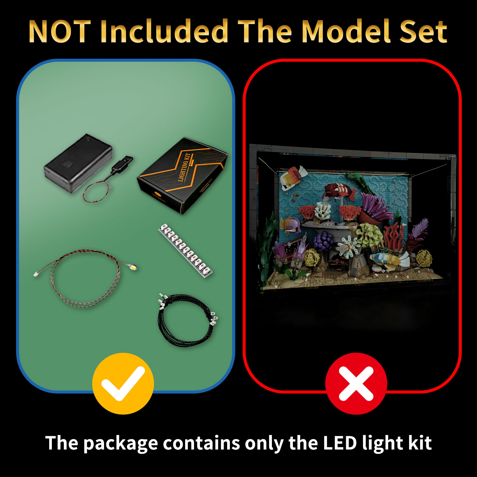 LYBMTWF Kit de iluminación LED - Aquarium Marine Lights reseña y precio