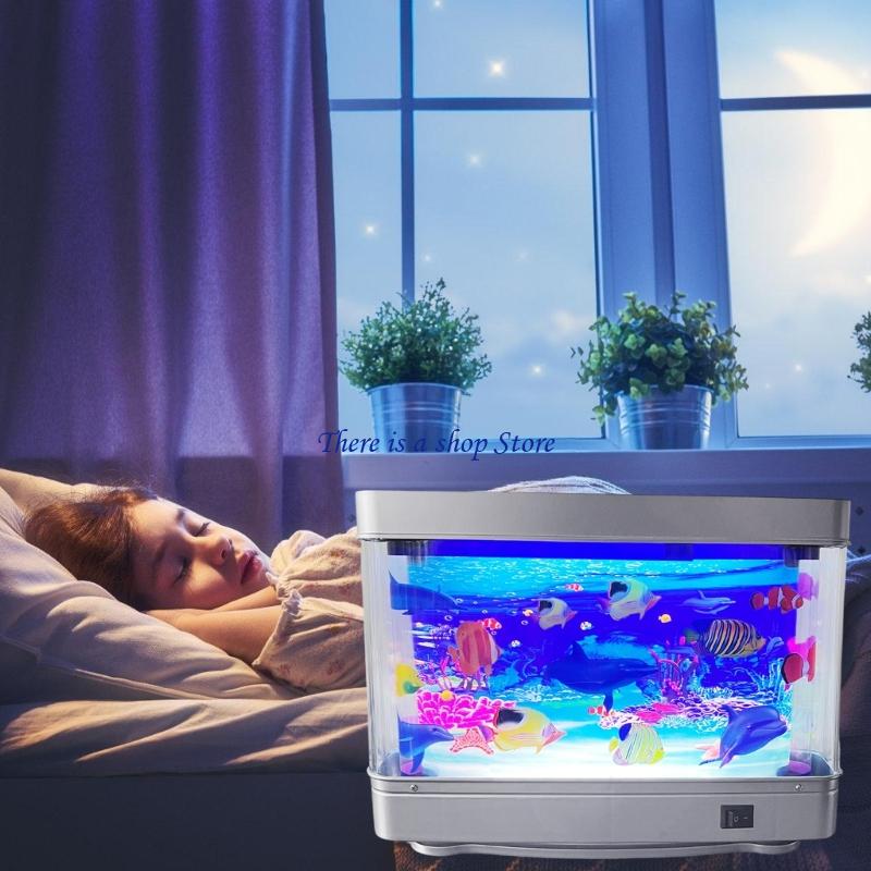 Lámpara LED nocturna D0AD con  - Marine Aquarium Hobby reseña y precio