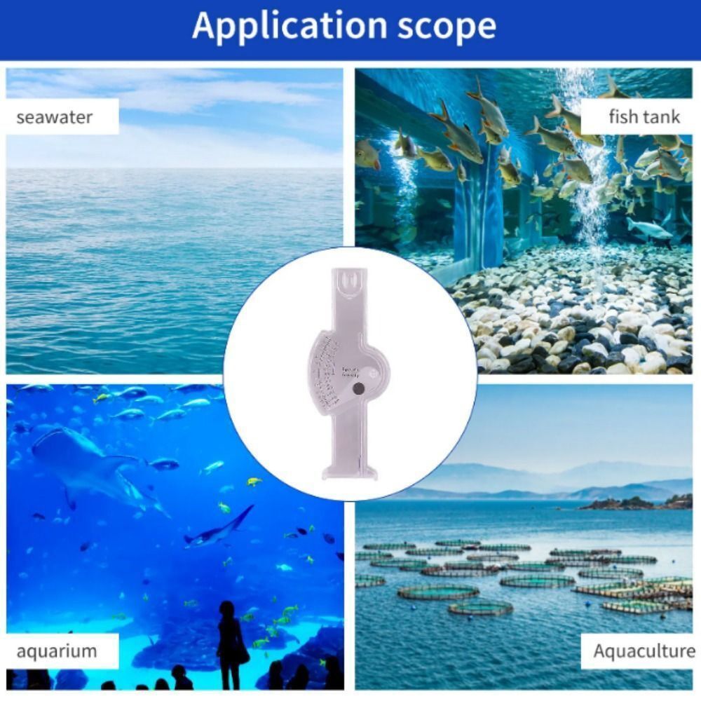 Hidrómetro de agua de mar de a - Refractometer Salinity reseña y precio