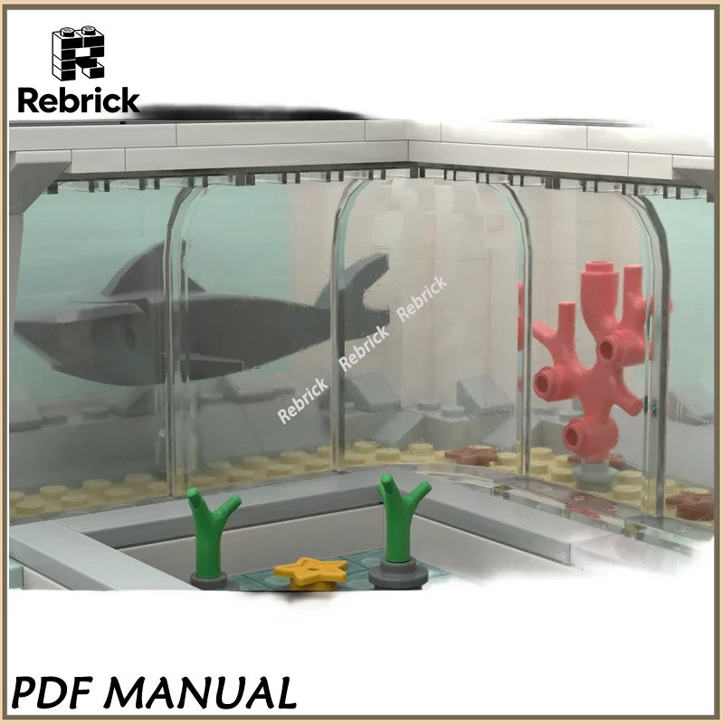 Bloques de Construcción MOC Re - Marine Aquarium Home reseña y precio