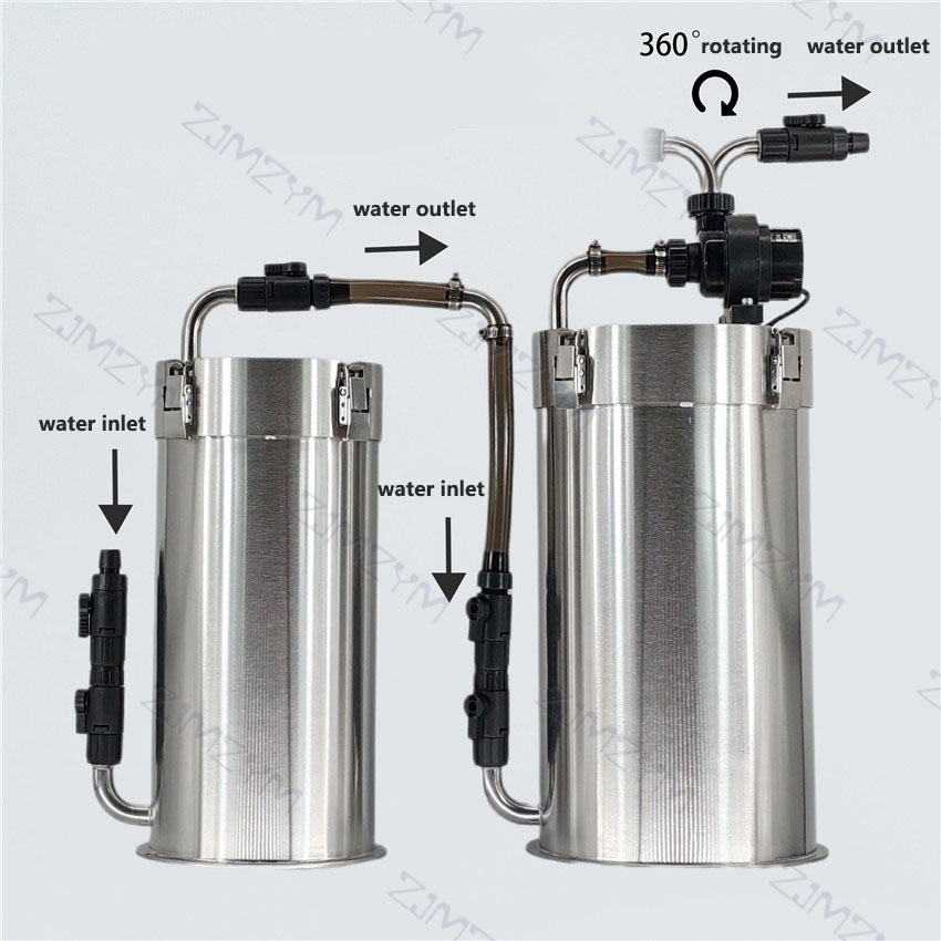 Cubo de filtro de tanque de pe - Marine Aquarium Uv Filter reseña y precio