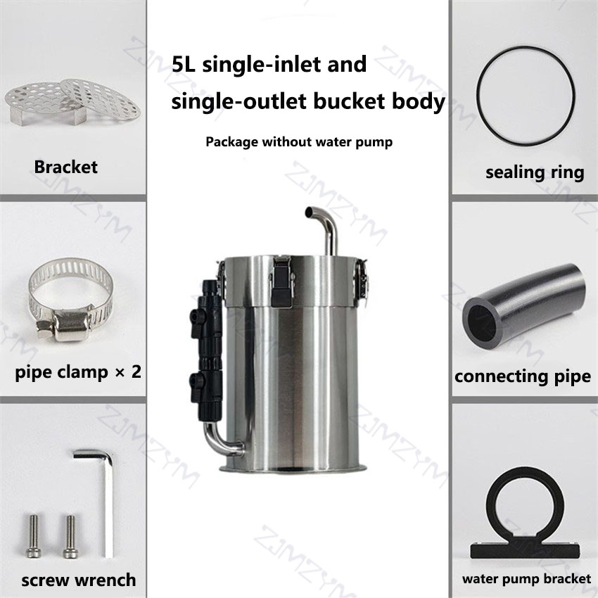 Cubo de filtro de tanque de pe - Marine Aquarium Uv Filter reseña y precio
