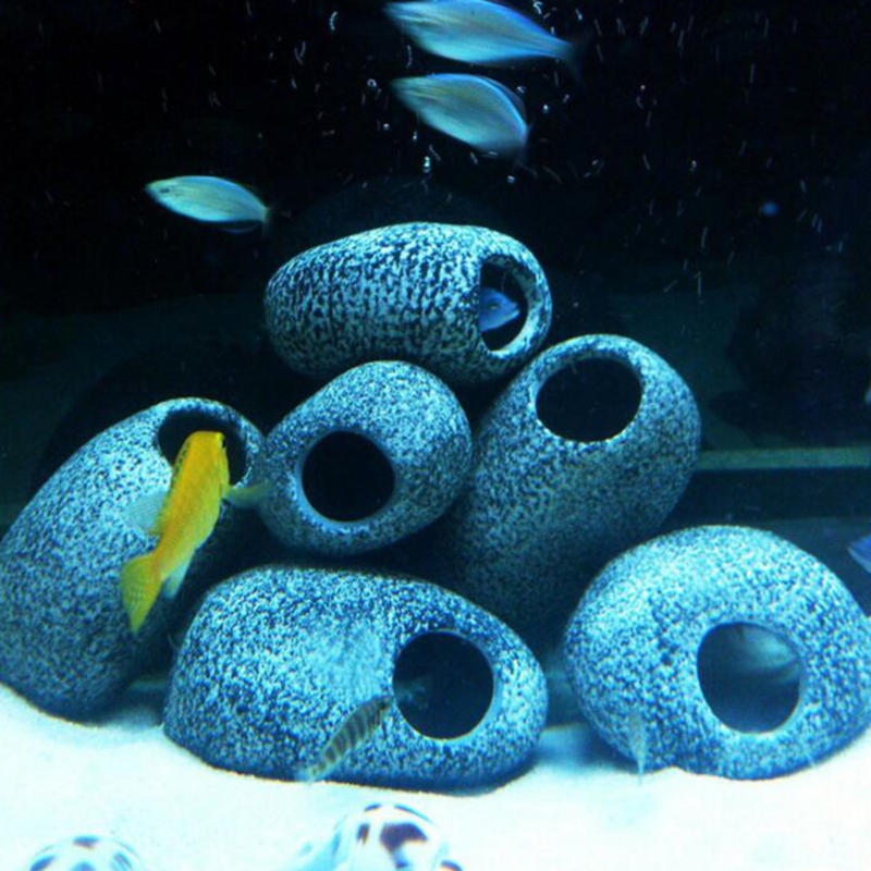 Adorno de seguridad de roca pa - Marine Aquarium Hobby reseña y precio