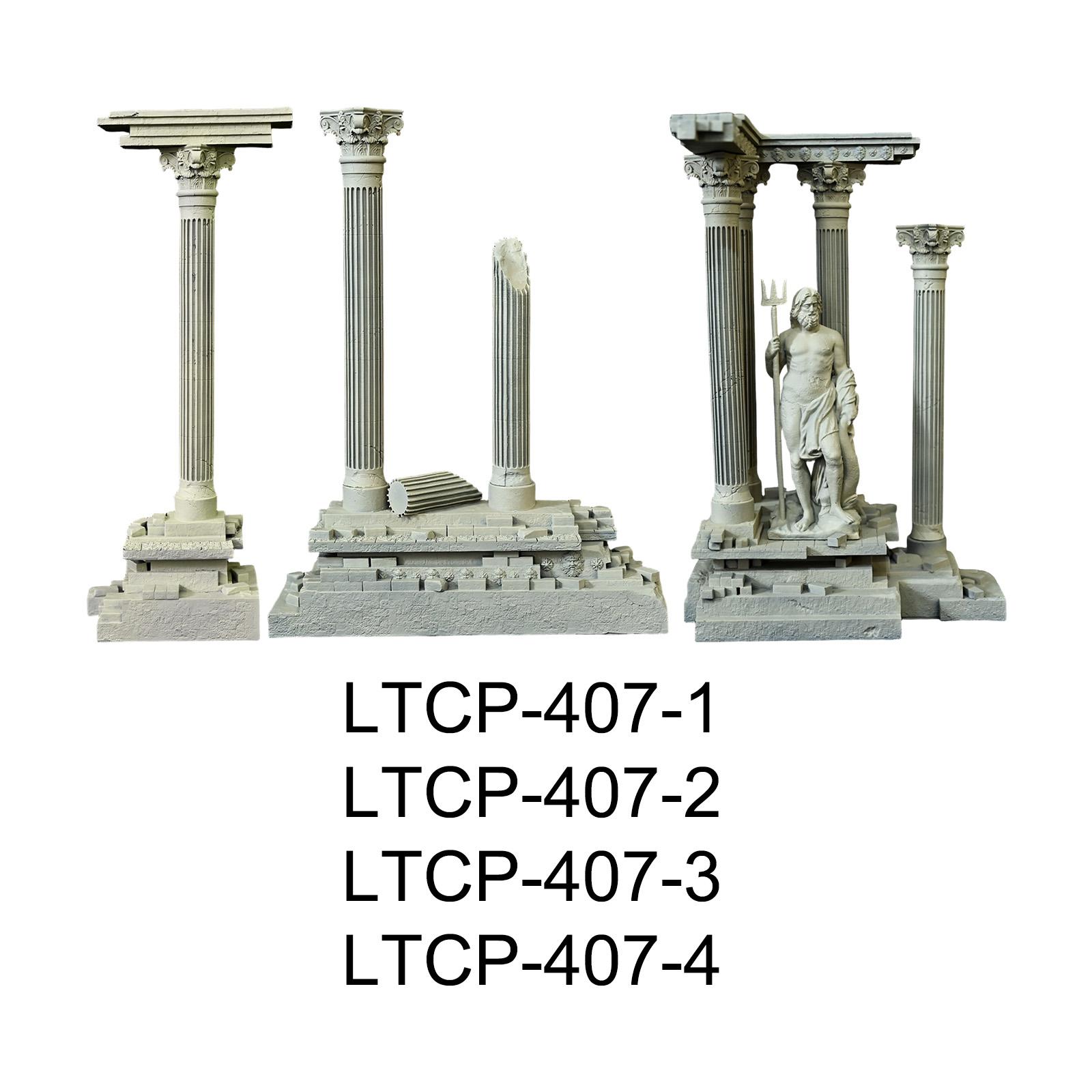 Decoración de columna romana,  - Marine Aquarium Hobby reseña y precio