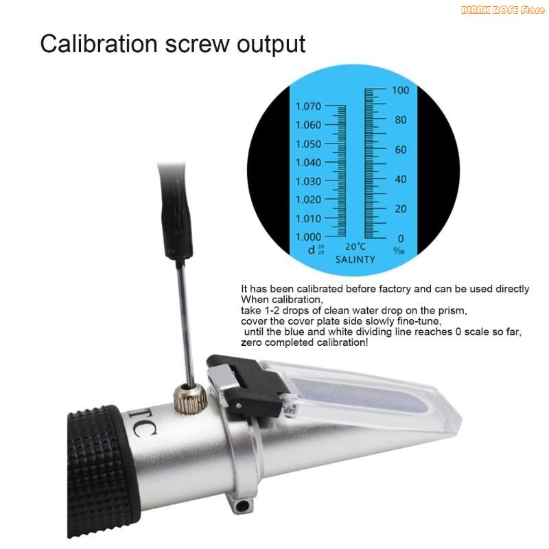 Refractómetro salinidad K1AE,  - Refractometer Salinity reseña y precio