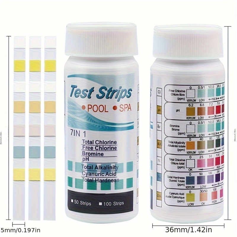 Tira de prueba de PH para pisc - Marine Aquarium Water Testing reseña y precio