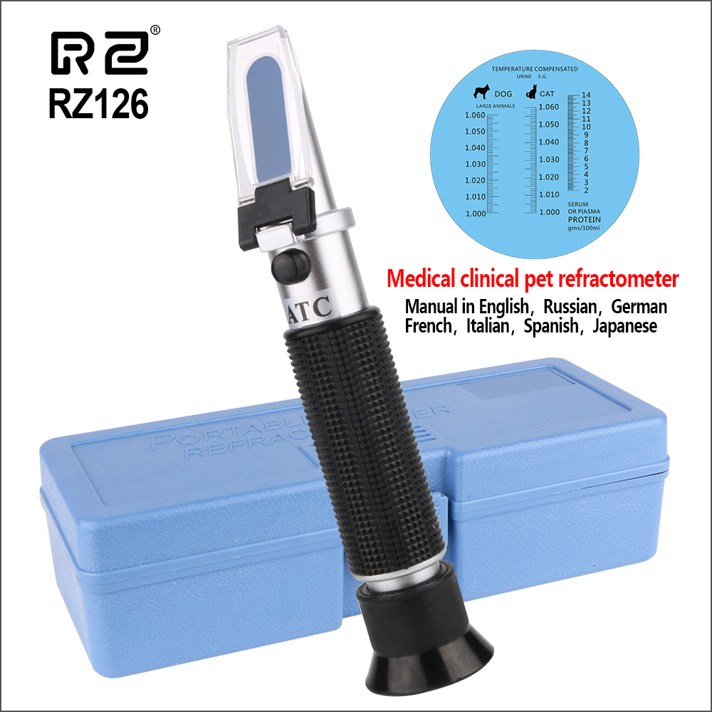 Refractómetro clínico de anima - Refractometer Salinity reseña y precio
