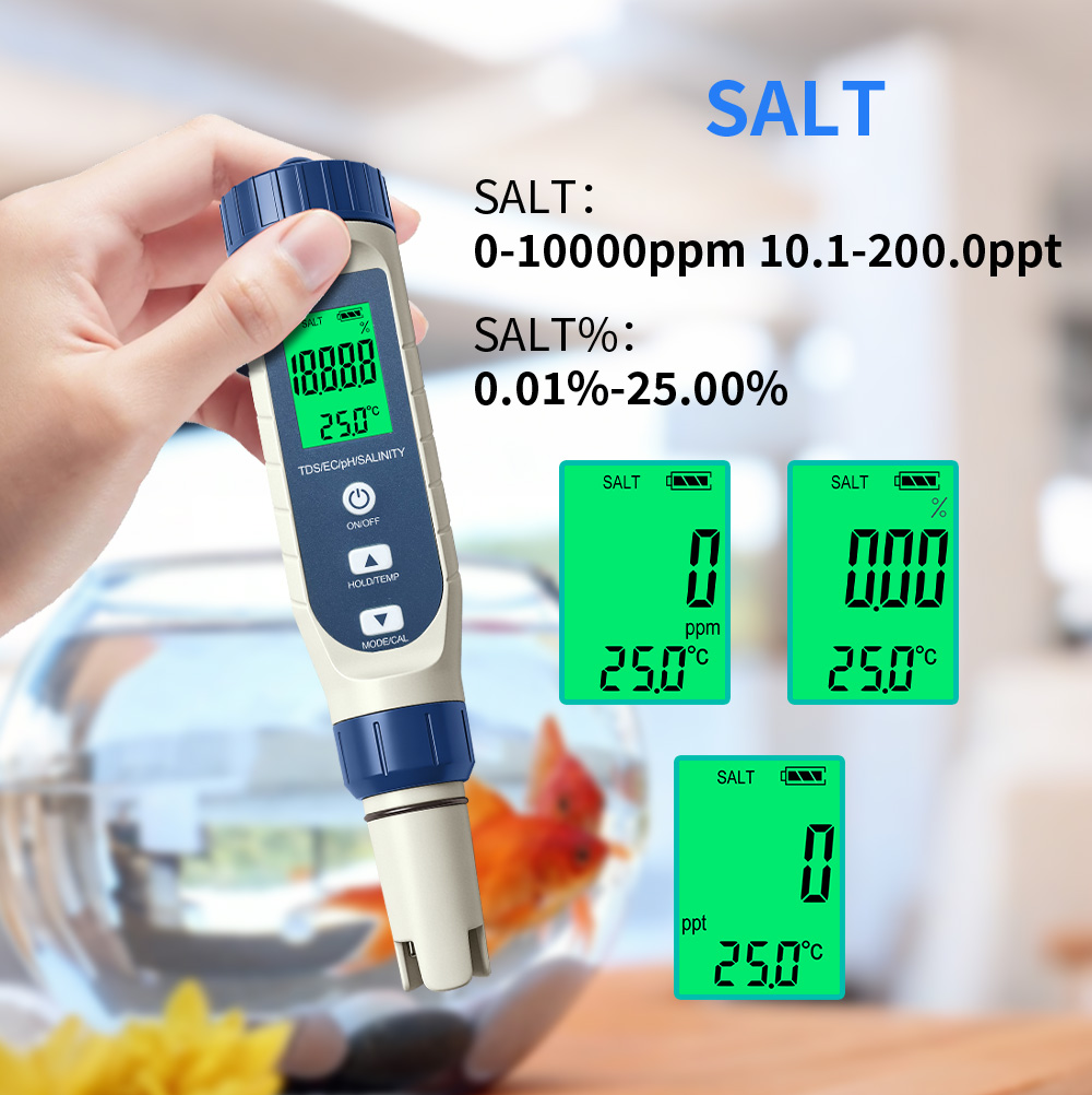 Lápiz Digital 5 en 1 para Anál - Marine Aquarium Water Testing reseña y precio