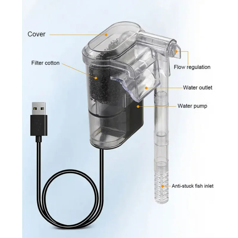 Nuevo filtro suspendido para p - Marine Aquarium Uv Filter reseña y precio