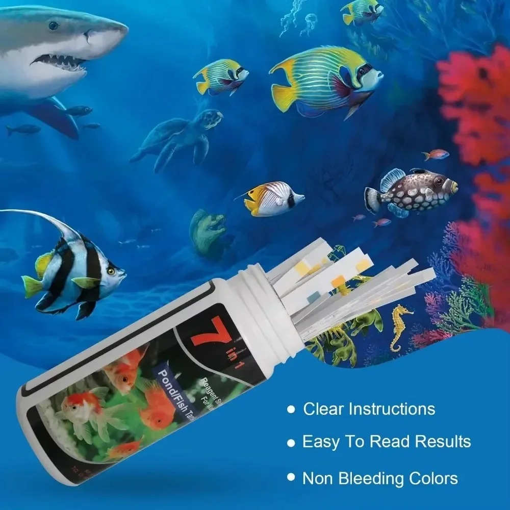 Tira de prueba de acuario, Kit - Marine Aquarium Test Kit reseña y precio