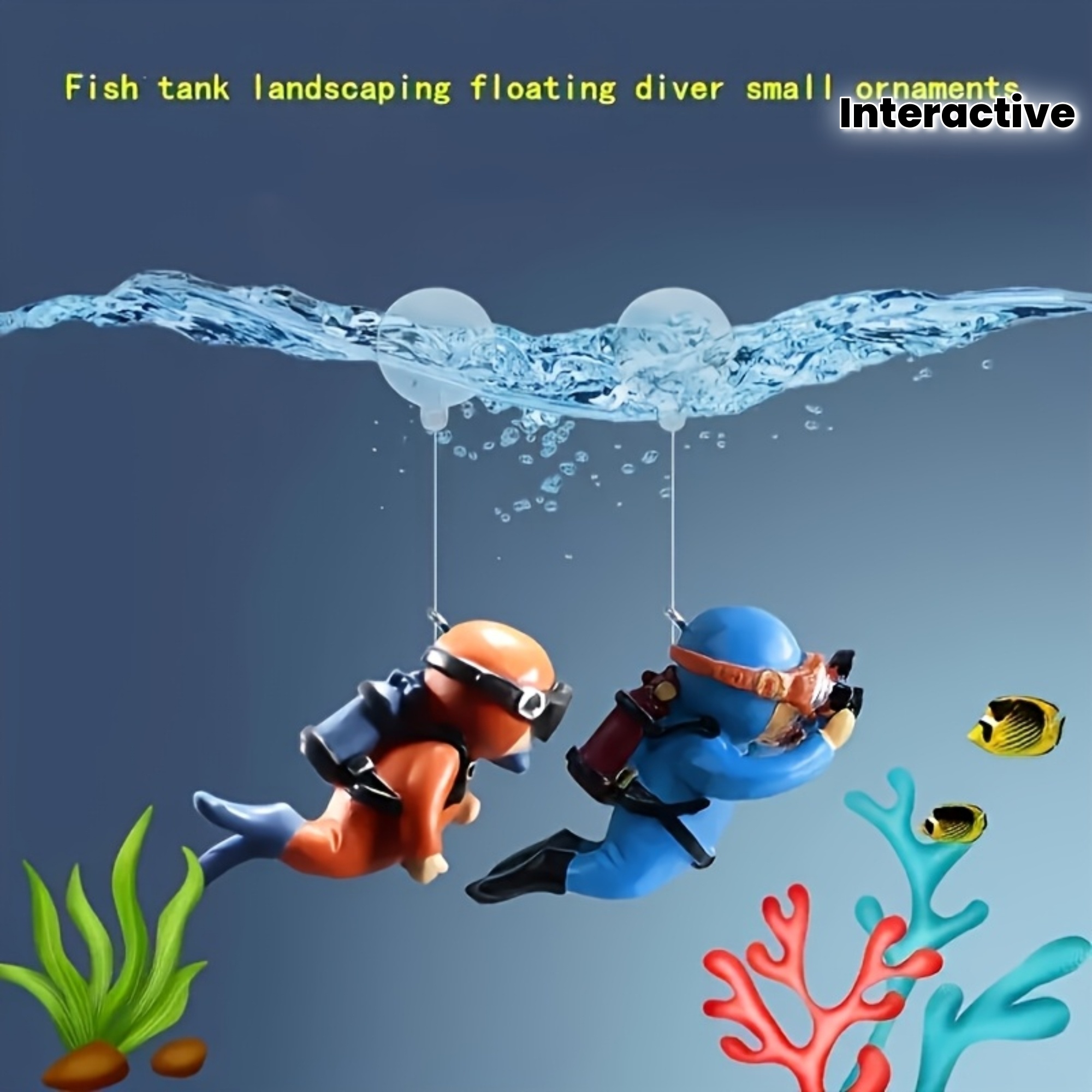 2 piezas de decoraciones vibra - Marine Aquarium Hobby reseña y precio
