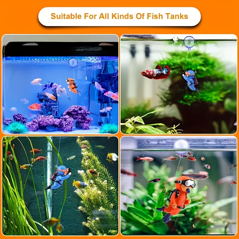 2 piezas de decoraciones vibra - Marine Aquarium Hobby reseña y precio