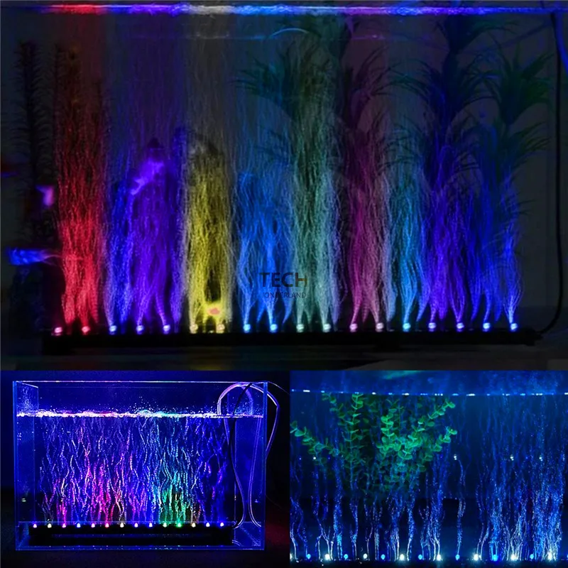 Acuario pecera sumergible suba - Aquarium Marine Lights reseña y precio