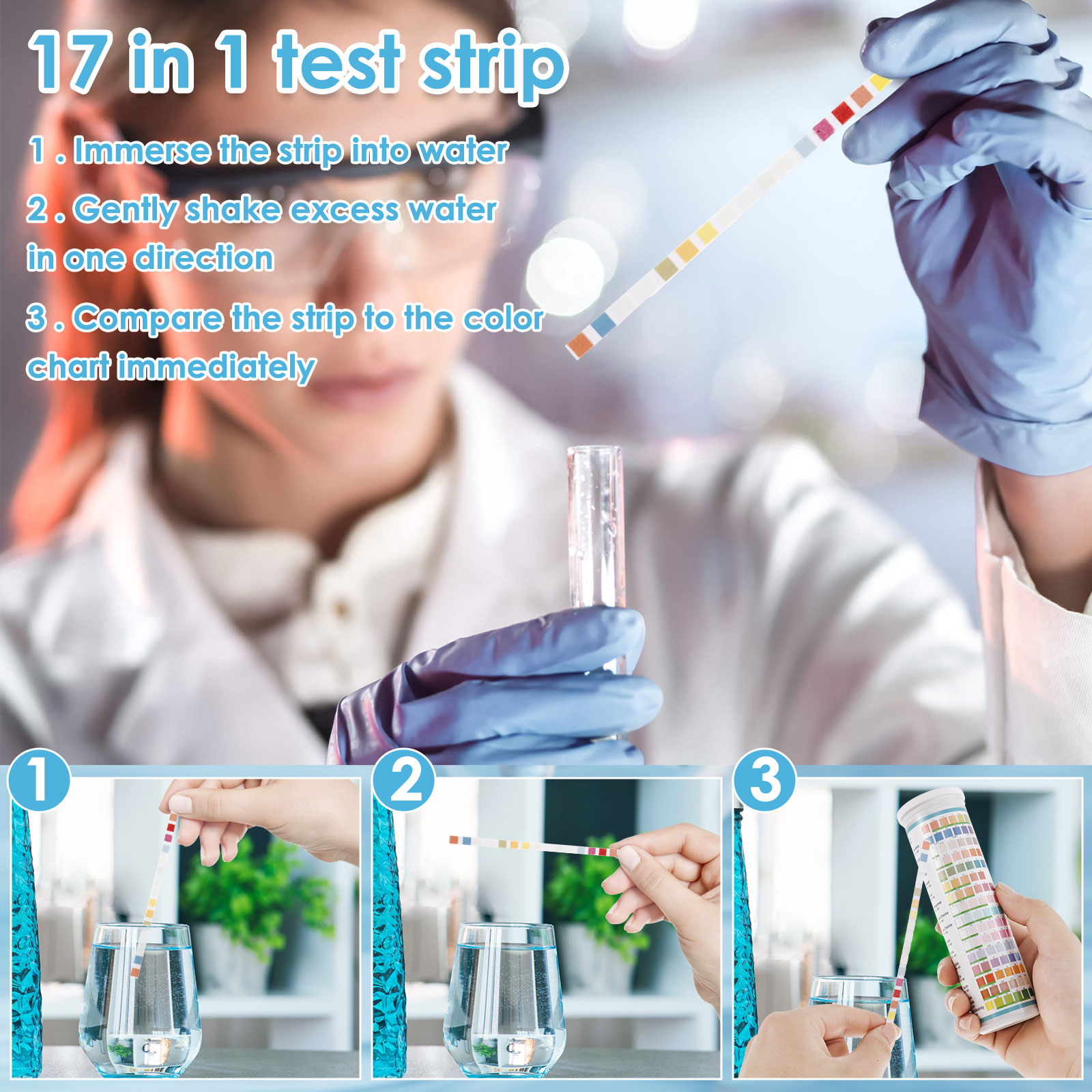 Tiras reactivas para acuario 5 - Marine Aquarium Test Kit reseña y precio