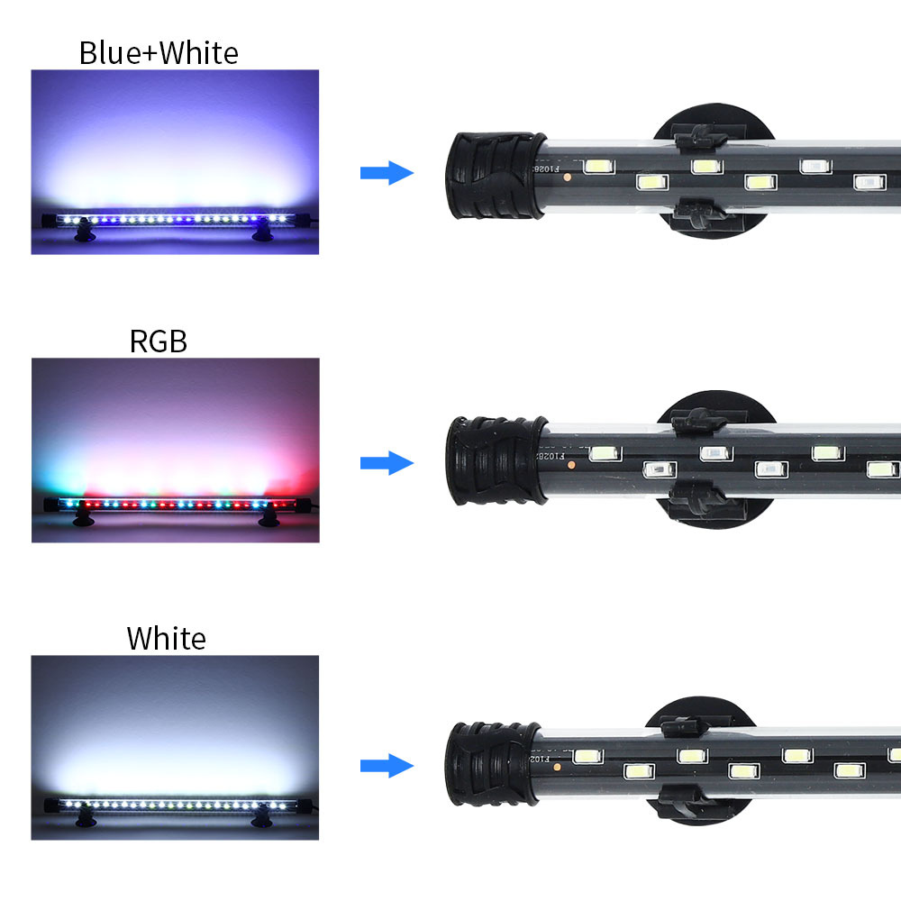 Luz LED para acuario de 90-260 - Aquarium Marine Lights reseña y precio