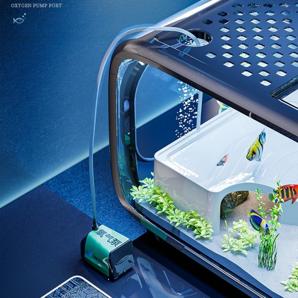 Tanque de peces de lujo transp - Marine Aquarium Hobby reseña y precio