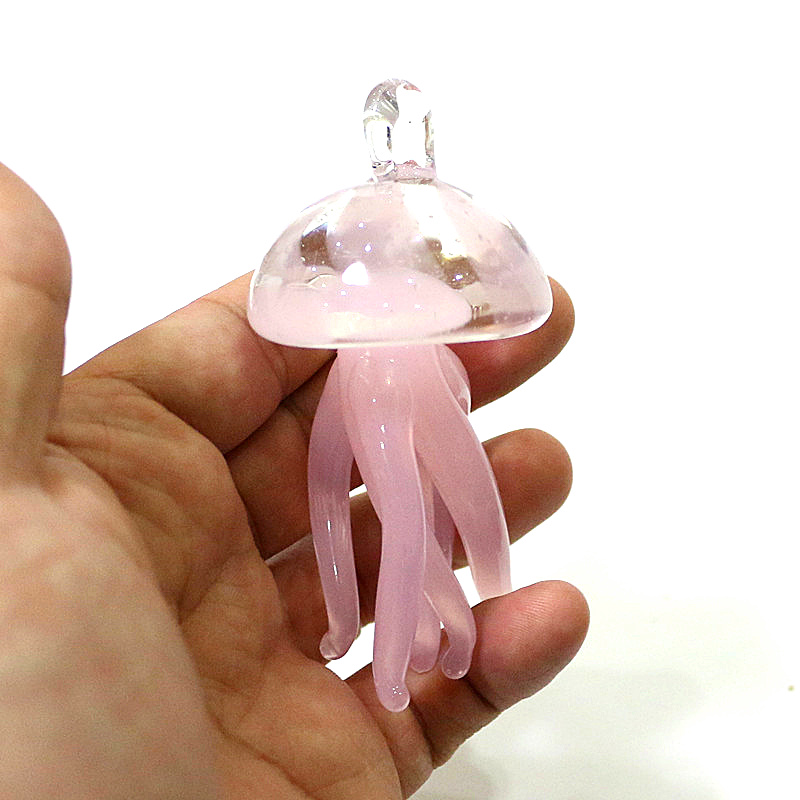 Colgante de vidrio de medusa r - Marine Aquarium Home reseña y precio