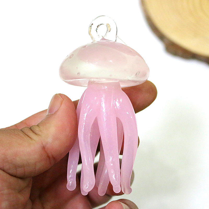 Colgante de vidrio de medusa r - Marine Aquarium Home reseña y precio