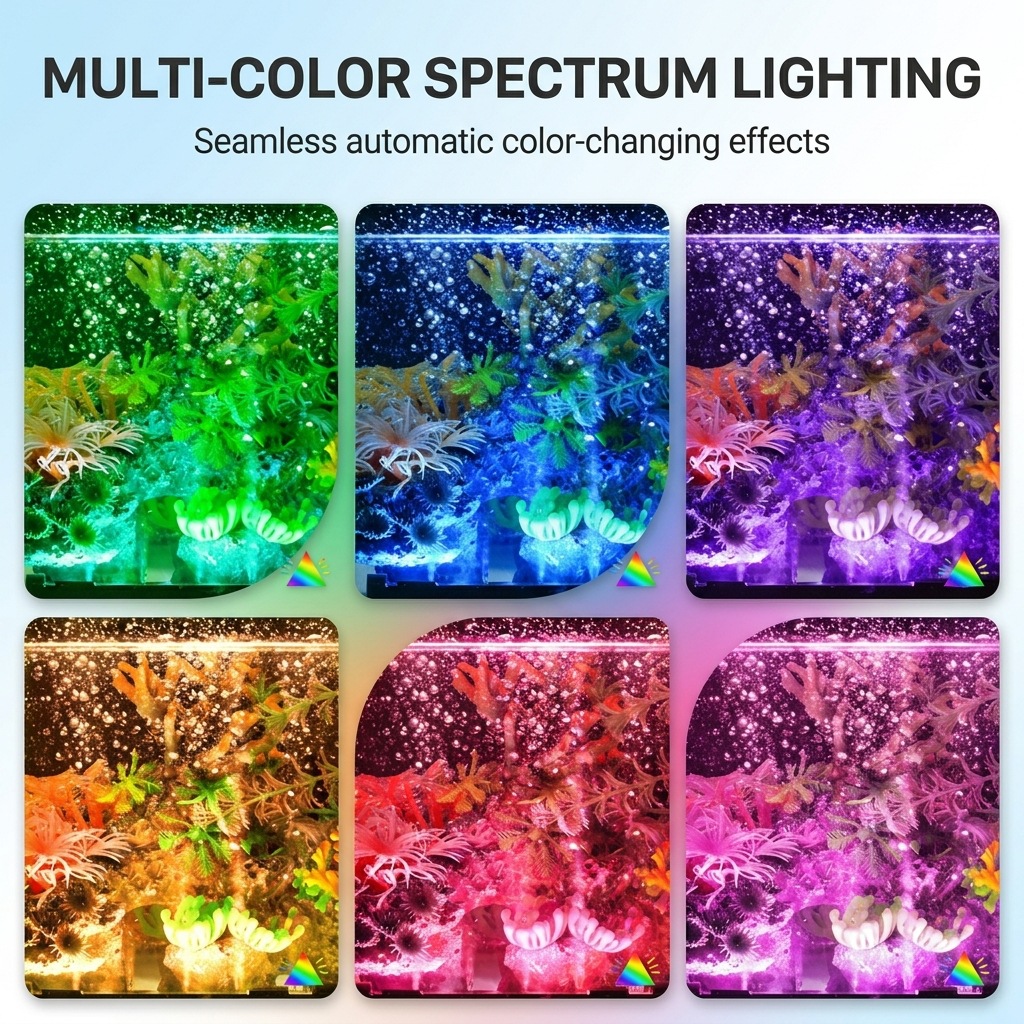 Lámpara LED USB para Acuario,  - Aquarium Marine Lights reseña y precio